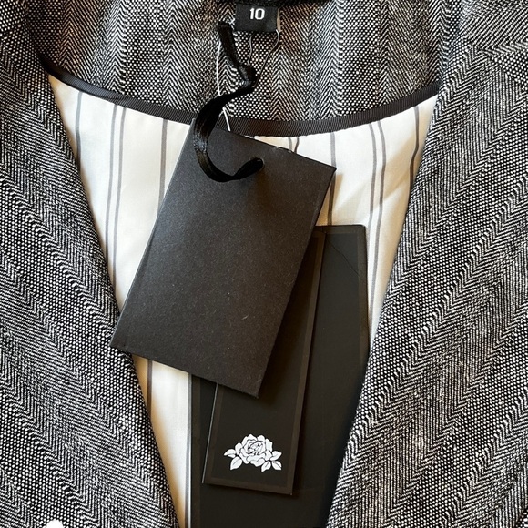 Mario Serrani Linen Dress Jacket NWT - Picture 9 of 13